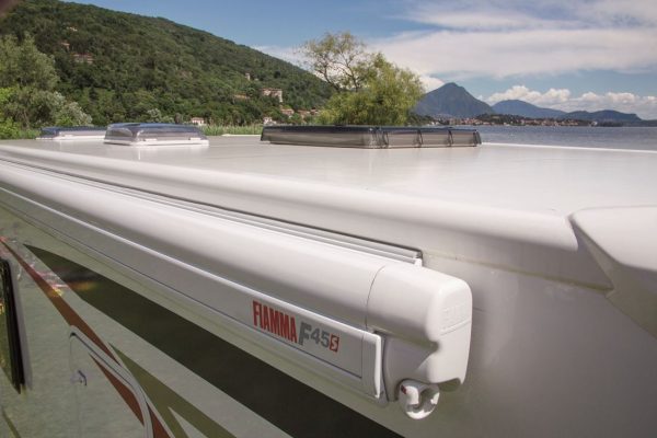 Toldo PARED  Fiamma F45 S Polar  Royal Grey