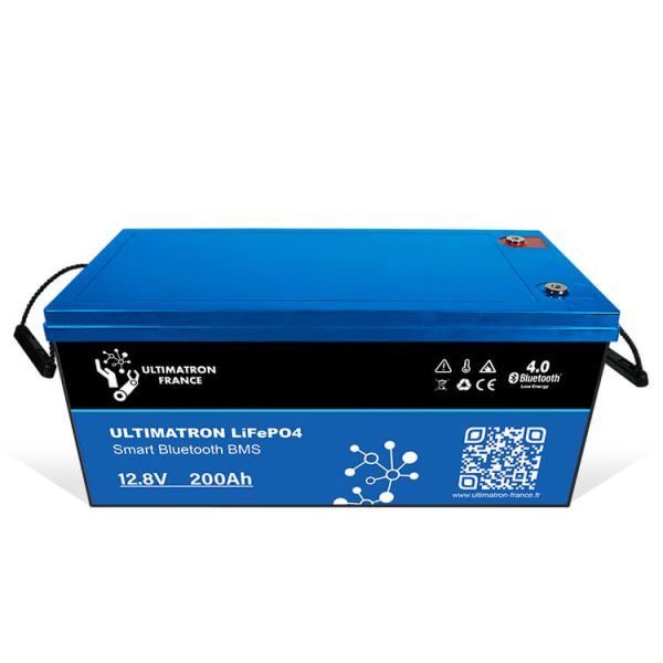ULTIMATRON LiFePO4 12.8V 200Ah Smart BMS con Bluetooth